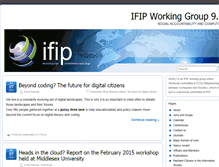 Tablet Screenshot of ifipwg92.org